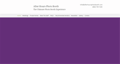 Desktop Screenshot of afterhoursphotobooth.com